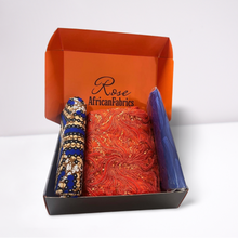 Load image into Gallery viewer, Rose African Fabrics Gift Set - 001 Mixed