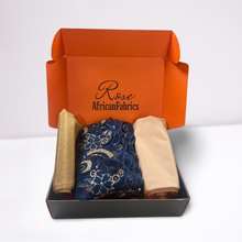 Load image into Gallery viewer, Rose African Fabrics Gift Set - His and Hers
