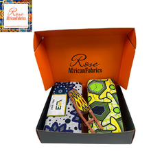 Load image into Gallery viewer, Ankara Print Gift Set - 005
