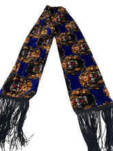 Load image into Gallery viewer, Blue Isi Agu Neck Sash
