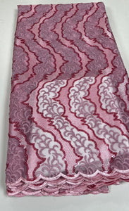Blush Pink French Lace - 5 Yards