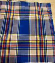 Load image into Gallery viewer, Blue Multicoloured Plain George - 7 Yards
