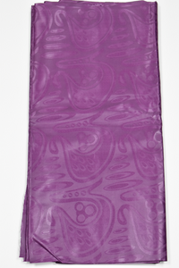 Plum Brocade - 5 Yards