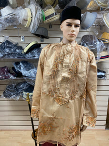 Gold Urhobo Men's Top