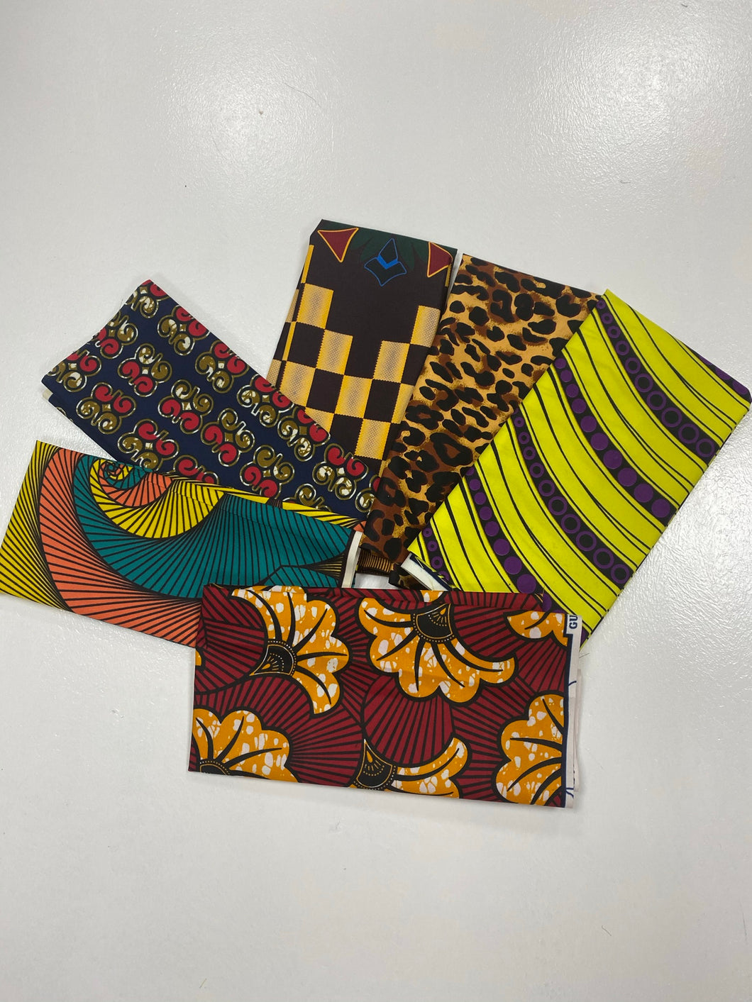 Ankara Print Fat Quarters (6 Pieces) 005